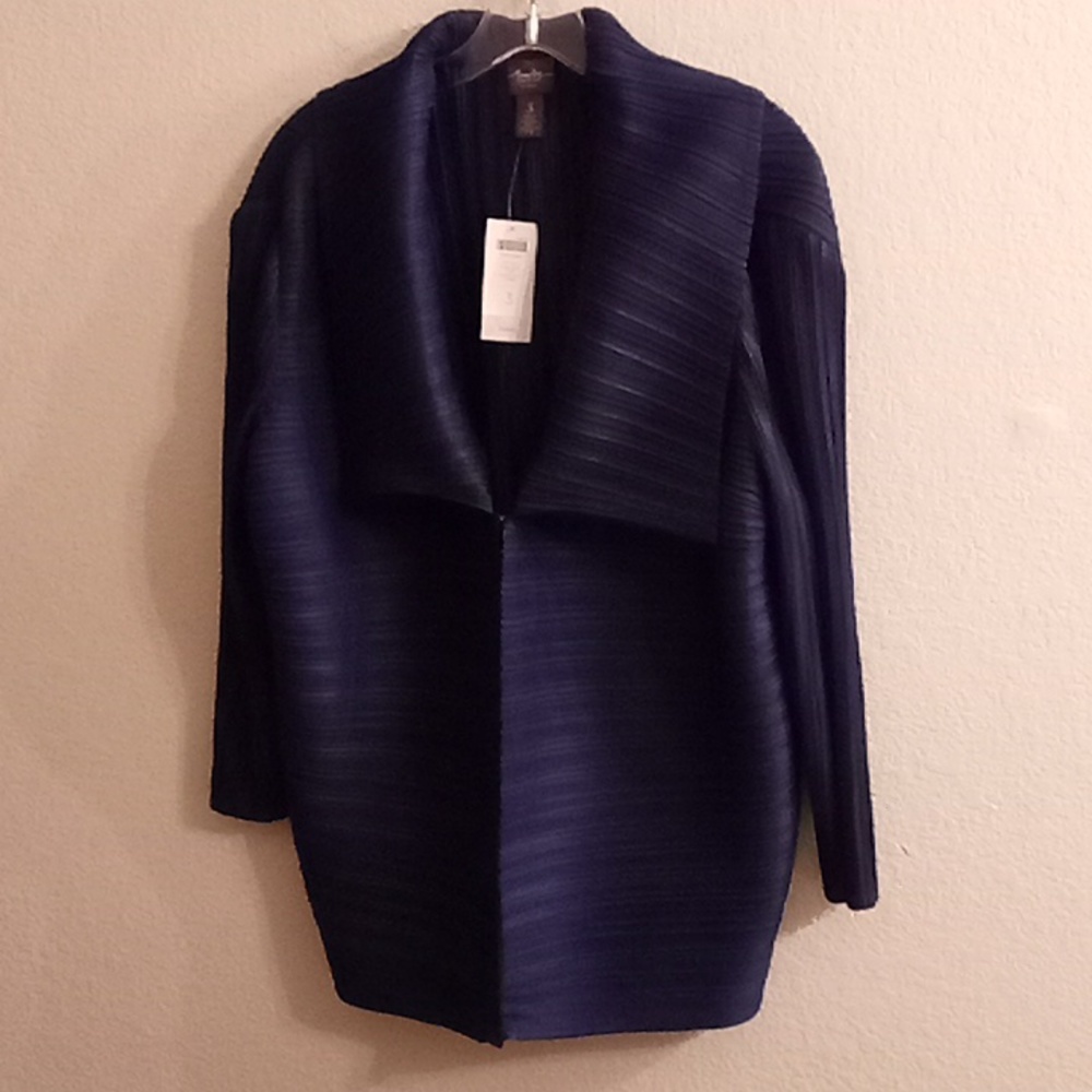 NEW Travelers Collection by Chico's Boho Travel Sz 3 XL Navy Color B26 X